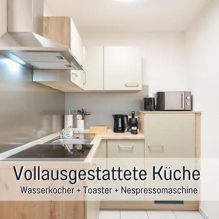 Benville - Ruhige Lage & Tiefgarage - Balkon - Wlan - Zentral Gelegen