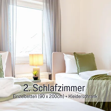 Lejlighed Benville - Ruhige Lage & Tiefgarage - Balkon - Wlan - Zentral Gelegen *