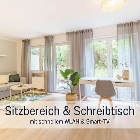 Benville - Ruhige Lage & Tiefgarage - Balkon - Wlan - Zentral Gelegen *
