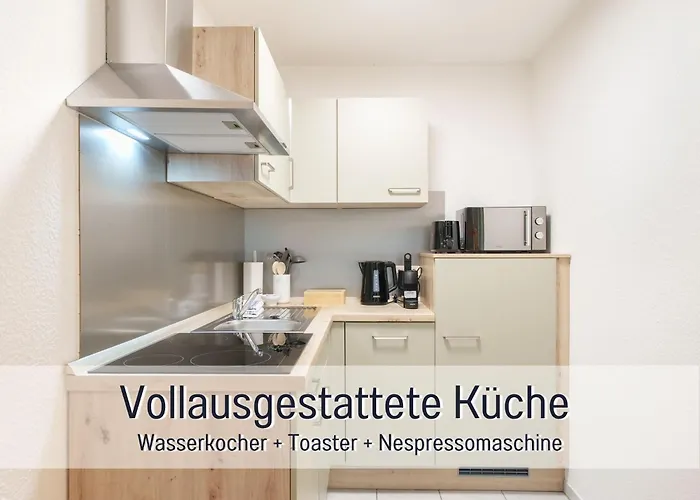 Benville Bv13 - Ruhige Lage & Tiefgarage - Balkon - Wlan - Zentral Gelegen