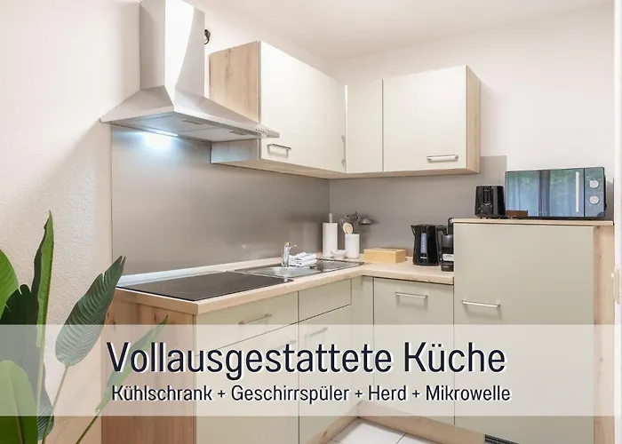 Benville Bv13 - Ruhige Lage & Tiefgarage - Balkon - Wlan - Zentral Gelegen *