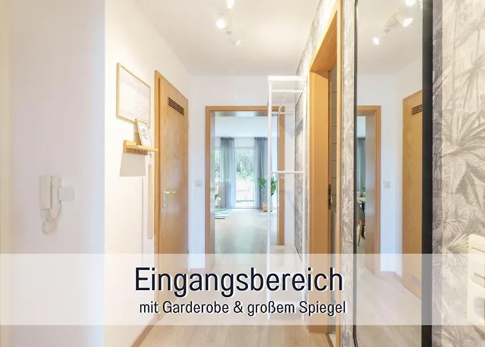 Benville Bv13 - Ruhige Lage & Tiefgarage - Balkon - Wlan - Zentral Gelegen *